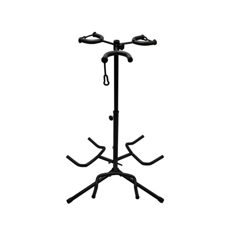 Tripod Three-head Height Adjustment Guitar Stand, Three-head Guitar Stand