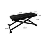 6-speed Adjustable Guitar Footrest Non-slip Panel Guitar Playing Pedal, 6-speed