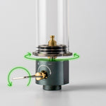 BRS-55 Outdoor Camping Lighting Mini Steam Light Tent Gas Coreless Candle Light