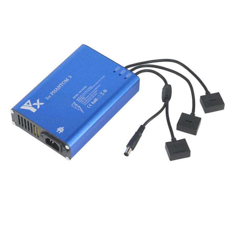 4 in 1 Parallel Power Hub Intelligent Battery Controller Charger for DJI Phantom 3 Standard SE FPV Drone, EU Plug, UK Plug, AU Plug