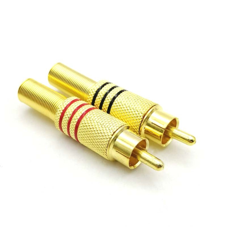 30 قطعة رأس لوتس RCA قابس صوت وفيديو AV، قابس زهرة البرقوق، رأس لوتس RCA، 30 قطعة
