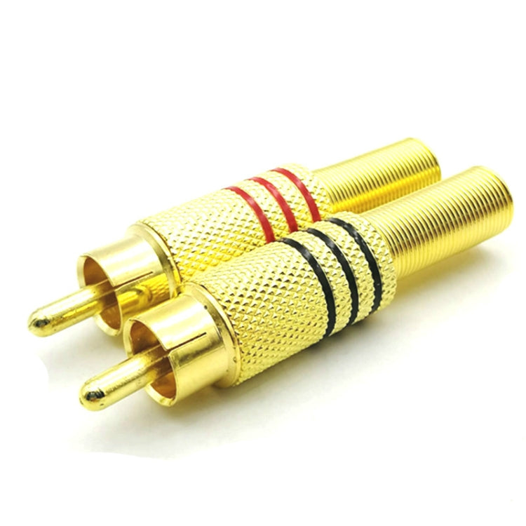 30 قطعة رأس لوتس RCA قابس صوت وفيديو AV، قابس زهرة البرقوق، رأس لوتس RCA، 30 قطعة