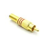 30 قطعة رأس لوتس RCA قابس صوت وفيديو AV، قابس زهرة البرقوق، رأس لوتس RCA، 30 قطعة