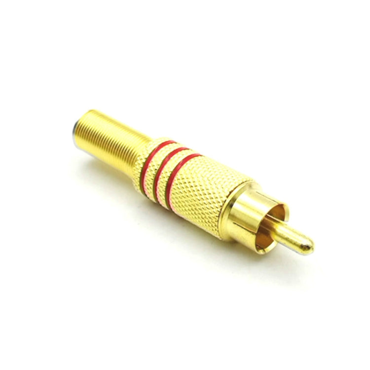 30 قطعة رأس لوتس RCA قابس صوت وفيديو AV، قابس زهرة البرقوق، رأس لوتس RCA، 30 قطعة