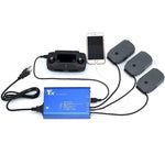 For DJI MAVIC Pro Aluminum Alloy 5 in 1 Hub Intelligent Battery Controller Charger, US Plug