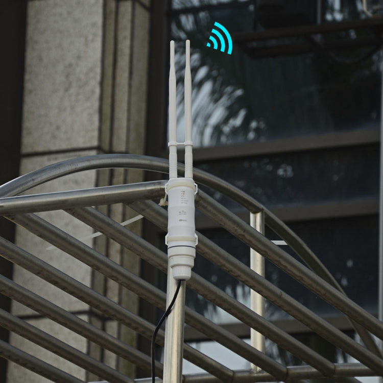 مكرر WAVLINK AC600 AP بتردد مزدوج 2.4G/5G عالي الطاقة خارجي، قابس أوروبي، أمريكي، بريطاني