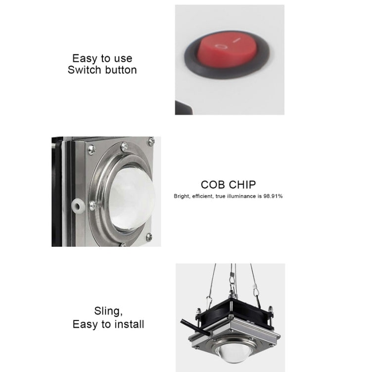 COB Plant Growth Light LED Vegetable Planting Succulent Light, Full Spectrum, Sunligh