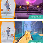 Game Fitness Ring Sports Fitness Ring + Leg Strap For Nintendo NS