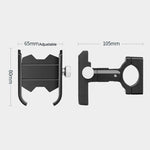 Bicycle Mobile Phone Holder Motorcycle Electric Car Navigation Mobile Phone Holder, Handlebars, Rearview Mirrors