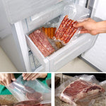 Food Vacuum Preservation Bag Grid Rice Packaging Vacuum Roll Bag, 12x500cm, 15x500cm, 17x500cm, 20x500cm, 25x500cm, 28x500cm, 32x500cm