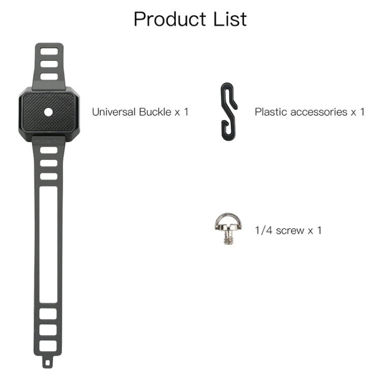 RCSTQ Universal Expansion Buckle for DJI Mavic Air 2 Pro / Femi FIMI Drone, Expansion Buckle