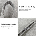 Lazy Sofa Bean Bag Chair Fabric Cover, 70x80cm, 80x90cm