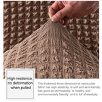 Bubble Skirt Chair Cover Household Elastic Universal One-piece  Seat Stool Cover Fabric Grid Chair Cover, Universal Size