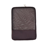Translucent Mesh Zipper File Bag Special Stationery Storage Bag For Student Exams Random Colour, Stationery Storage Bag