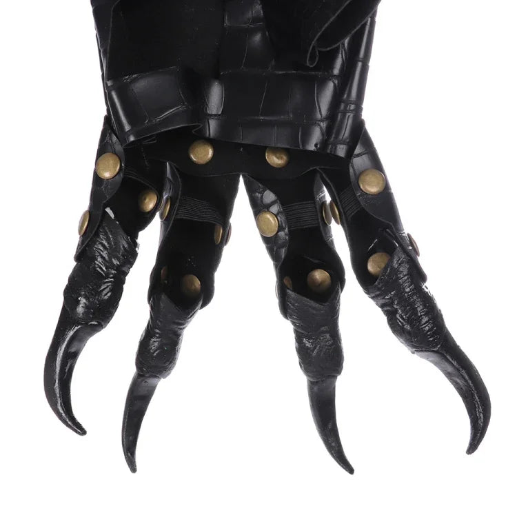 Halloween Carnival Ball Props Accessories Cosplay Dress Up Gloves Dragon Claw, Dragon Claw Gloves