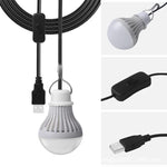 USB Bulb Camping Light Emergency Light, 1 PCS, 2 PCS