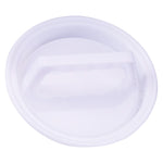 Round Shape Hamburger Press Food-Grade Plastic Hamburger Meat Beef Grill Burger Press Patty Maker Mold Mould Kitchen Tool, 2PCS White