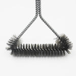 12 inch BBQ Brush Stainless Steel Wire Bristles Cleaning Brushes with Handle, 12 inch