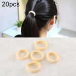 20pcs / Pack Girls Kids Rubber Bands Ponytail Holder Elastic Hair Bands