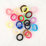 20pcs / Pack Girls Kids Rubber Bands Ponytail Holder Elastic Hair Bands