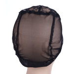 Elastic Hair Net Cap Lace Mesh Bottom Cover Wig Accessories, 56CM