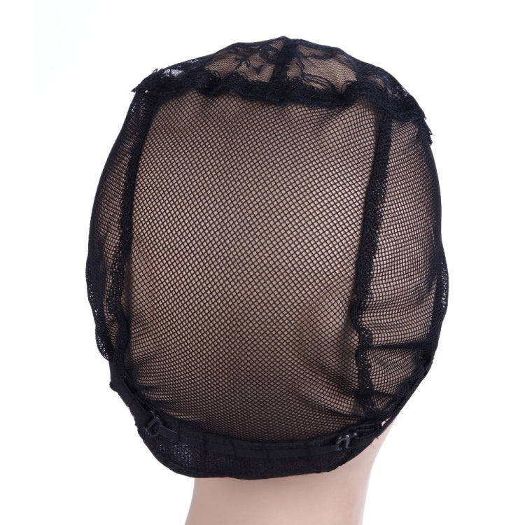 Elastic Hair Net Cap Lace Mesh Bottom Cover Wig Accessories, 56CM