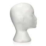 Dummy mannequin head Female Foam Exhibitor for cap, headphones, hair accessories and wigs Woman Mannequin Foam