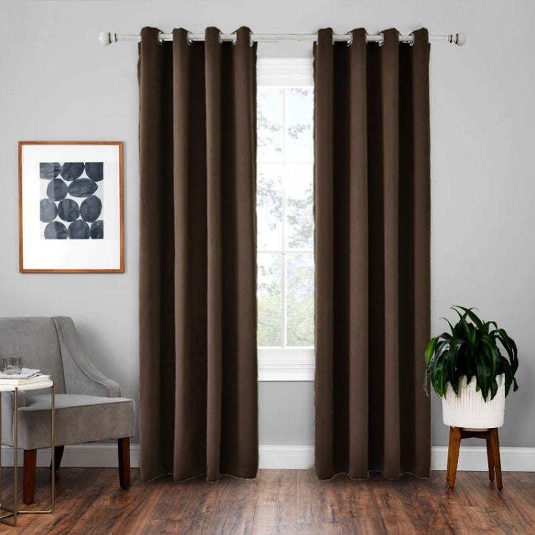 High-precision Curtain Shade Cloth Insulation Solid Curtain, 42x84 Inch（107x213CM）, 52x63 Inch（132x160CM）, 52x84（132x213）