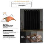 High-precision Curtain Shade Cloth Insulation Solid Curtain, 52x95 Inch（132x240CM）, 140x175, 42x63 Inch（107x160CM）, 140×240, 52×63 Inch（132×160CM）, 140x225