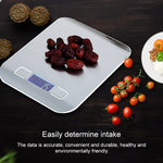 BOH-2012 Digital Multi-function Stainless Steel Food Kitchen Scale with LCD Display, Specification: 10kg/1g, 10kg/1g, Silver, 10kg/1g, Rose Gold