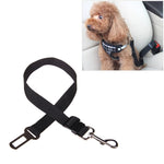 Harnais en nylon avec clip pour laisse et ceinture de sécurité pour chien en voiture
