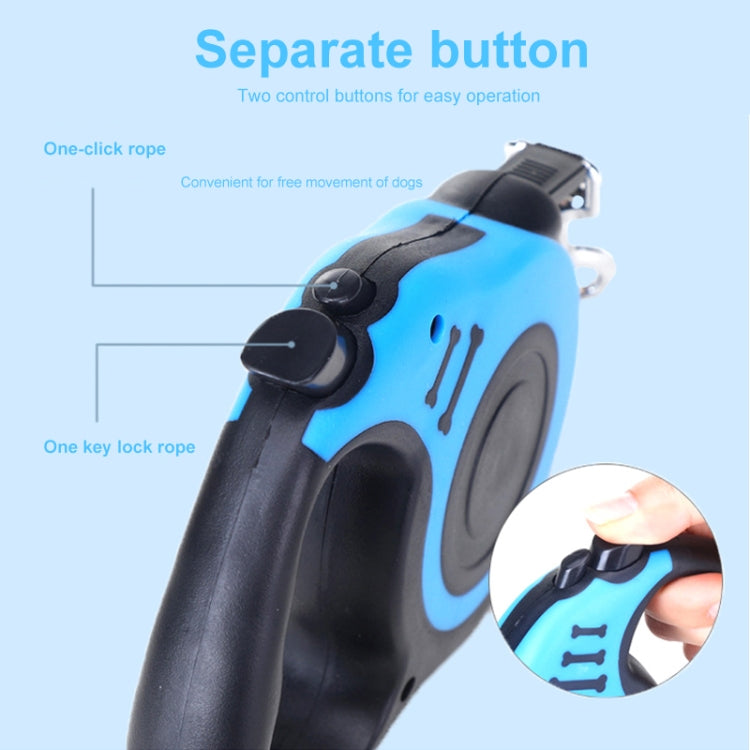 Retractable Dog Leash Automatic Flexible Dog Puppy Cat Traction Rope Belt Dog Leash for Small Medium Dogs Pet Products, 3m, 5m