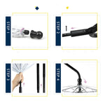 Parapluie transparent réglable pour animaux de compagnie, idéal pour la pluie et les promenades avec un chien ? Laisse