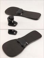 Rotation Computer Desktop Laptop Mouse Tray Elbow Pad Wrist Rest Plate Support Install on Desk and Chair