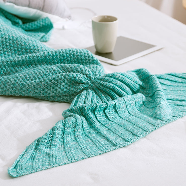 Mermaid Tail Blanket For Adult Super Soft Sleeping Knitted Blankets, 90 X50cm, 140 X70cm