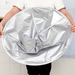 3PCS DIY Hair Cutting Cloak Umbrella Cape Salon Barber Creative Apron, Polyester