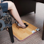 50x30cm Feet Warmer Electric Artifact Plug Heating Mat Office Heating Pad Warm Feet Thermostat, Warm Feet Thermostat