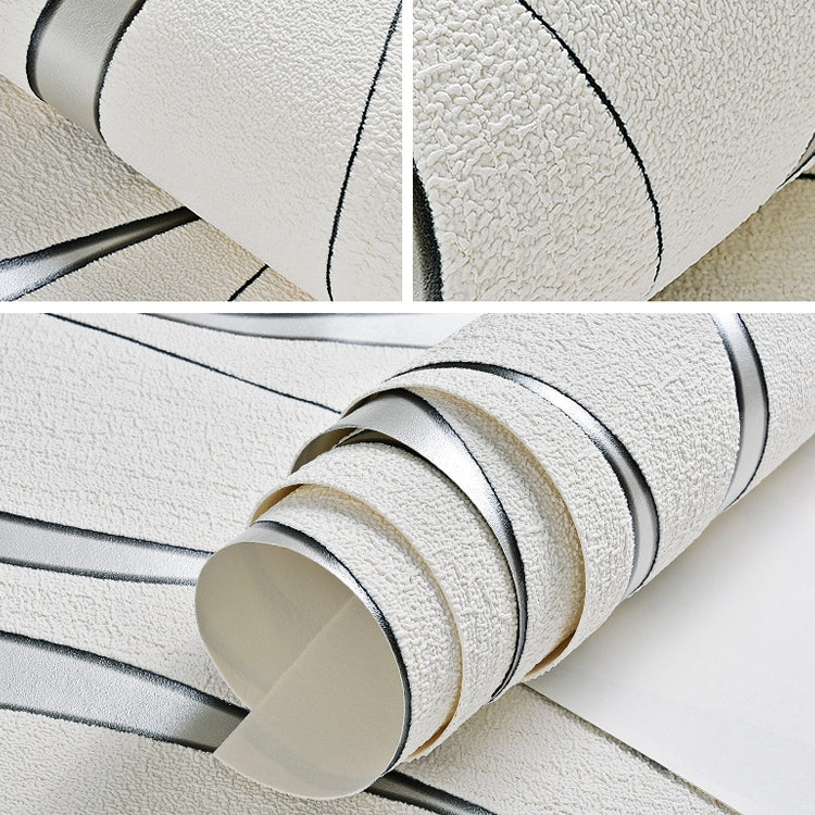 Simple 3D Water Ripple Non-woven Wallpaper Home Decoration Wall Paper