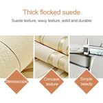 Simple 3D Water Ripple Non-woven Wallpaper Home Decoration Wall Paper