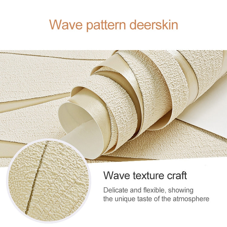 Simple 3D Water Ripple Non-woven Wallpaper Home Decoration Wall Paper