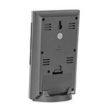 Household Digital LCD Display Hygrometer Thermometer Temperature Humidity Meter Clock Alarm, Humidity Meter