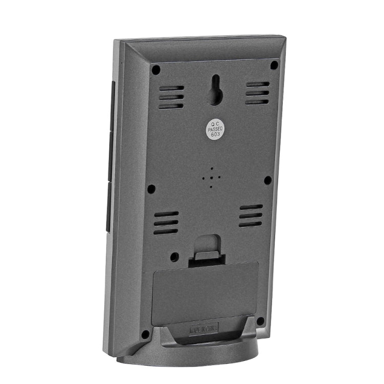 Household Digital LCD Display Hygrometer Thermometer Temperature Humidity Meter Clock Alarm, Humidity Meter