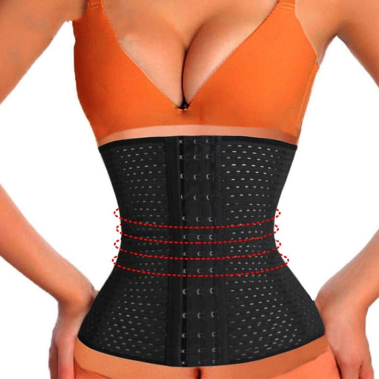 3 PCS 13-Buckle Belly Belt Hollowing Out Strong Waist Shaping Shaping Stomach Girdle Ladies Postpartum Corset Belt, XS, S, M, L, XL, XXL, XXXL, XXXXL