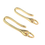 Retro Solid Brass Key Chain Key Ring Belt U Hook Wallet Chain Fish Hook, 4.8cm with Copper Rin, 6cm with Copper Rin, 4.8cm without Copper Rin, 6cm without Copper Rin