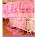 Dome Suspended Floor Mosquito Net, 1 Meter in Diameter