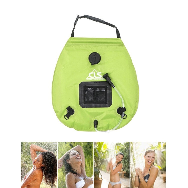 Outdoor Bathing Bag Self-driving Camping Solar Hot Water Bottle 20L Water Storage Bag