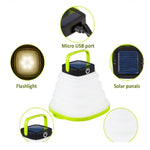 Folding Solar Lamp Outdoor Camping Tent Lamp LED Camping Lamp