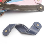 Adjustable Face Mask Ear Band Rope Anti-slip PU Leather Extension Buckle Hood