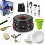 Camping cookware Outdoor cookware set