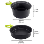 Camping cookware Outdoor cookware set